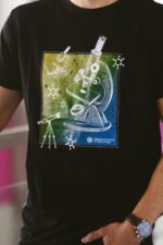 T-shirt "Mikroskop zielony" M - obrazek 2