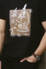 T-shirt "Mikroskop" M - obrazek 3