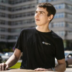 T-shirt czarny "PŚ"