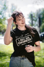 T-shirt "Trust me I am an engineer" - obrazek 2