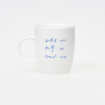 Kubek ceramiczny "praca, moc, energia"