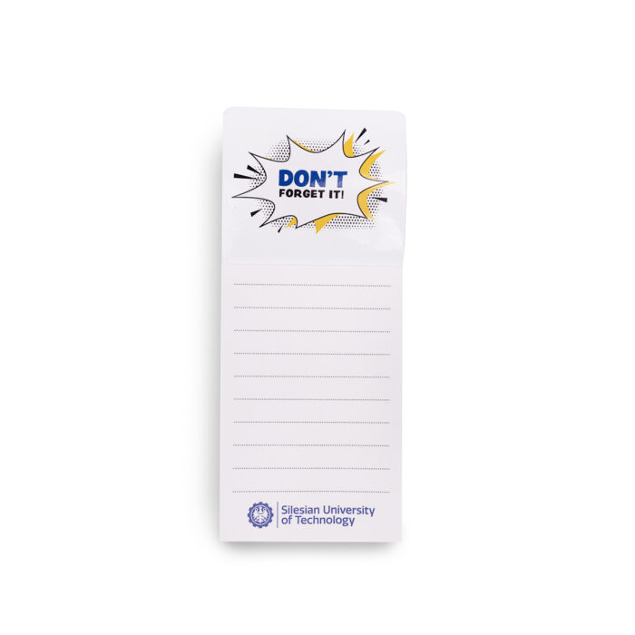 Magnes z notesem "Don't forget it!" - obrazek 2